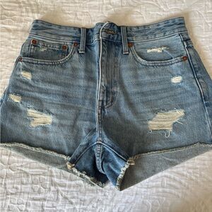 Madewell Jean shorts